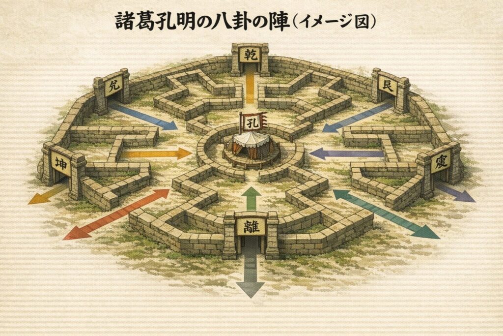 諸葛孔明八卦の陣イメージ画像2