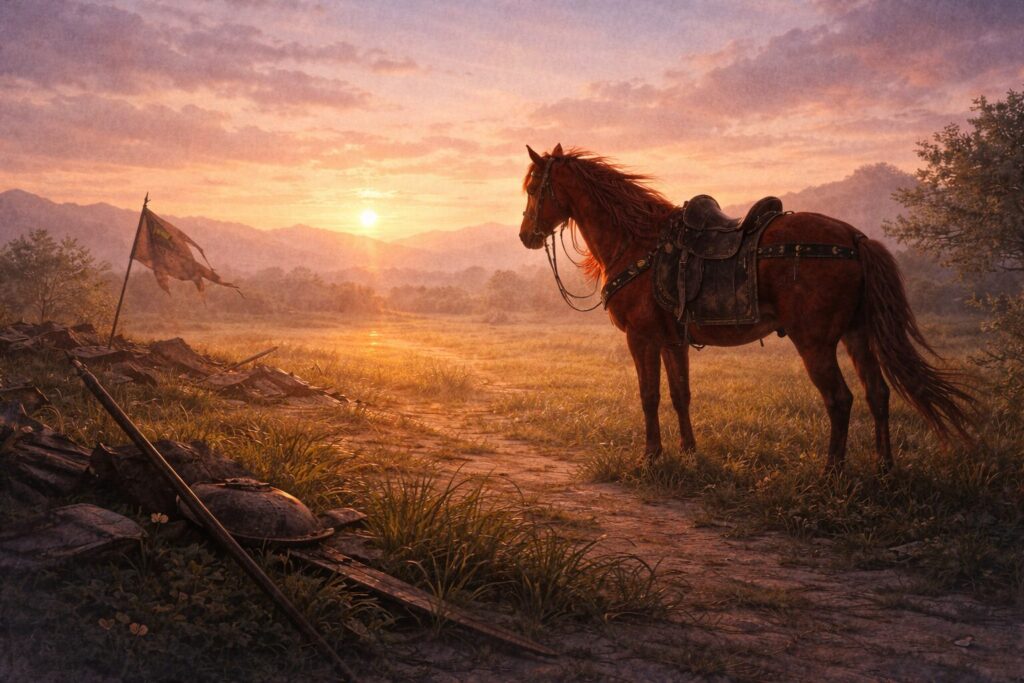 呂布の死後:赤兎馬と残された者たちが語る“最強の影”