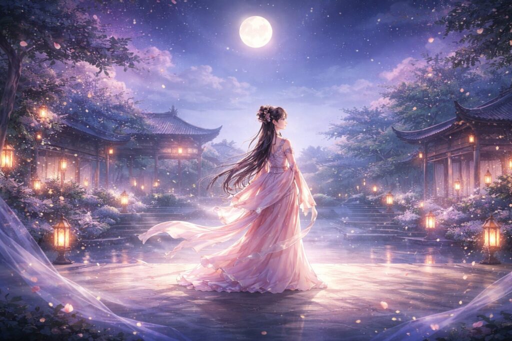 出自と若き日の楊玉環：美と才を備えた“文化の星”