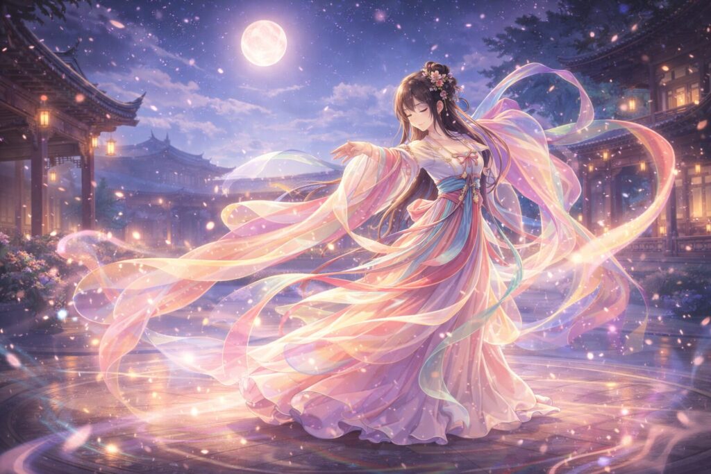 宮廷文化の中心となった“霓裳羽衣の舞”