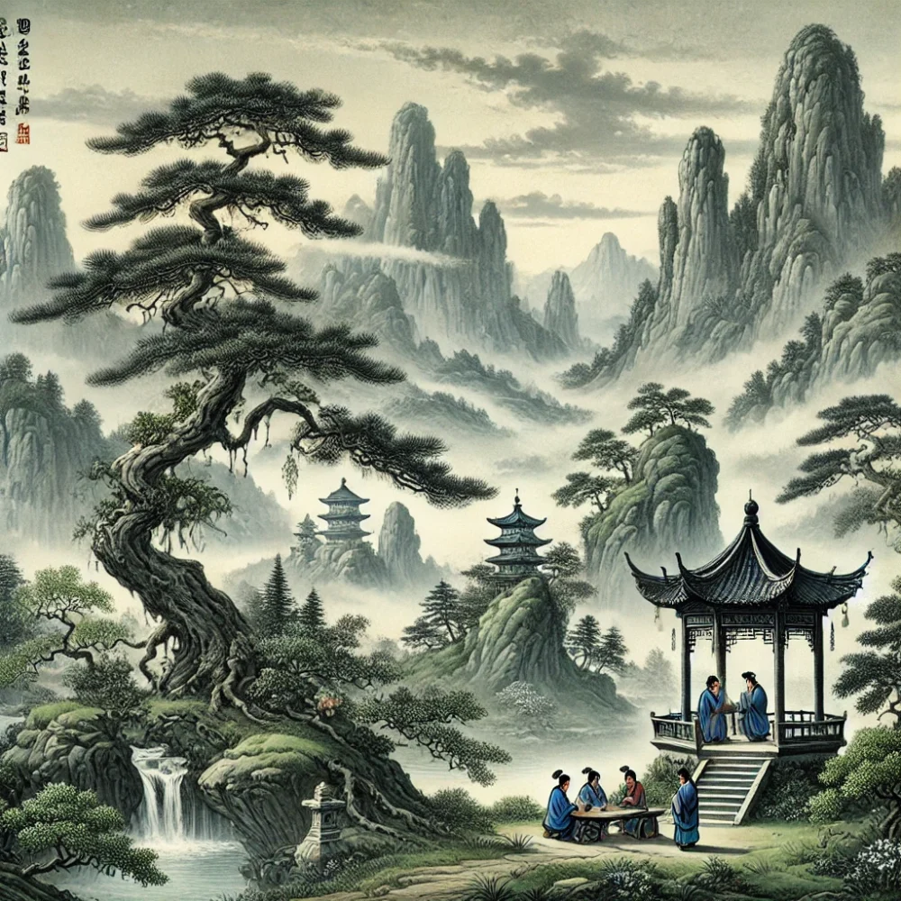 中国の絵画　イメージ画像