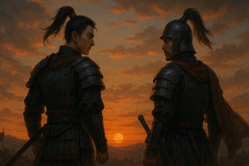 岳飛と雲秋