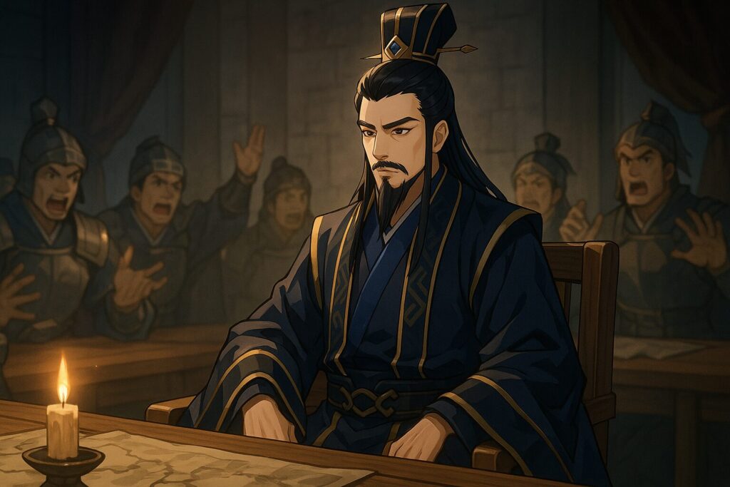 司馬懿(しばい)は、後漢末から三国時代にかけて活躍した魏の重臣であり、その出自は河内郡の名門・司馬氏。